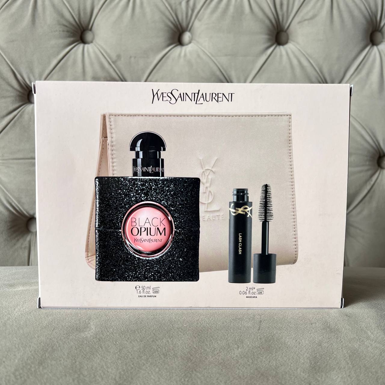 YSL BLACK OPIUM GIFT SET ( 50ML + Lash Curls ) | - SET