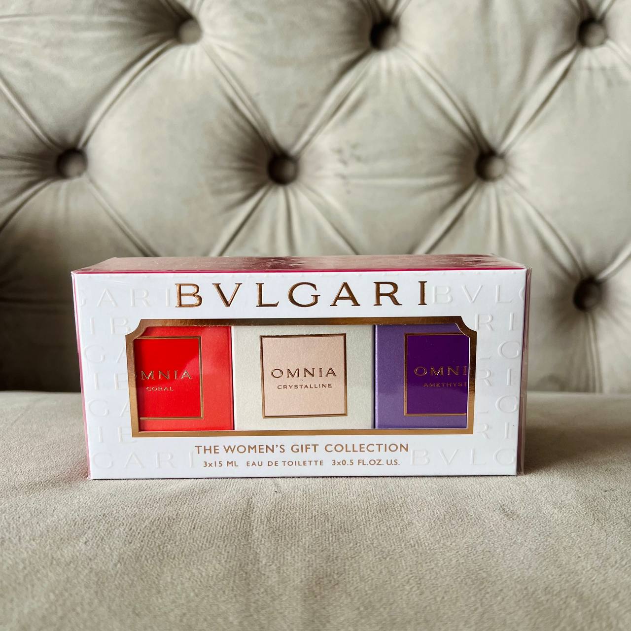 BVLGARI OMNIA MINIS SET (3 x 15ml)