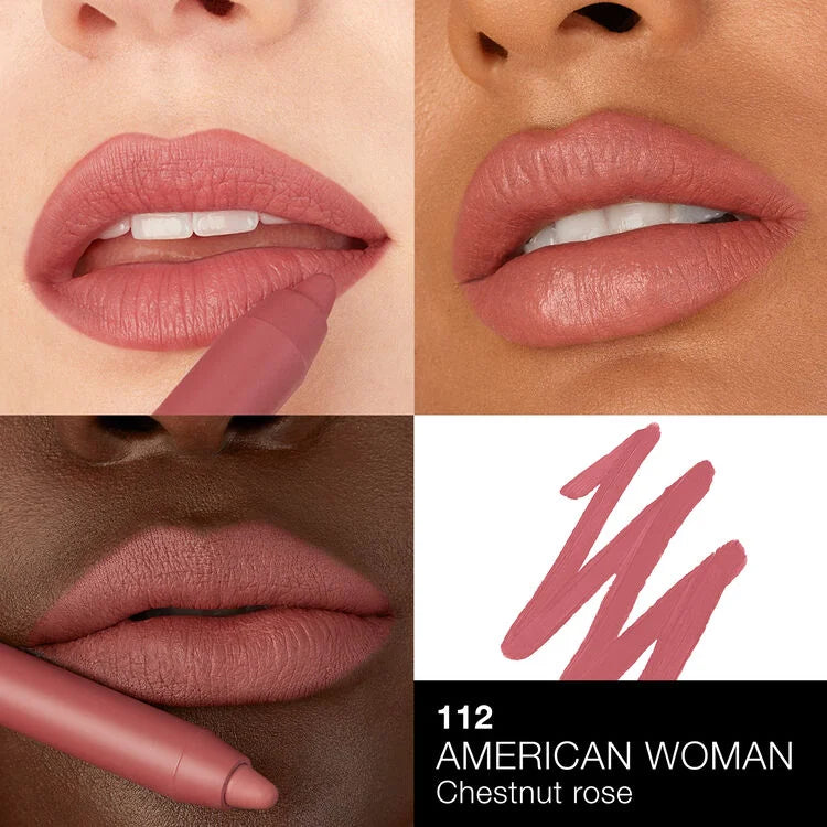 NARS POWERMATTE HIGH-INTENSITY LIP PENCIL (#112-AMERICAN WOMEN) | 2.4G (NO BOX) (Copy)