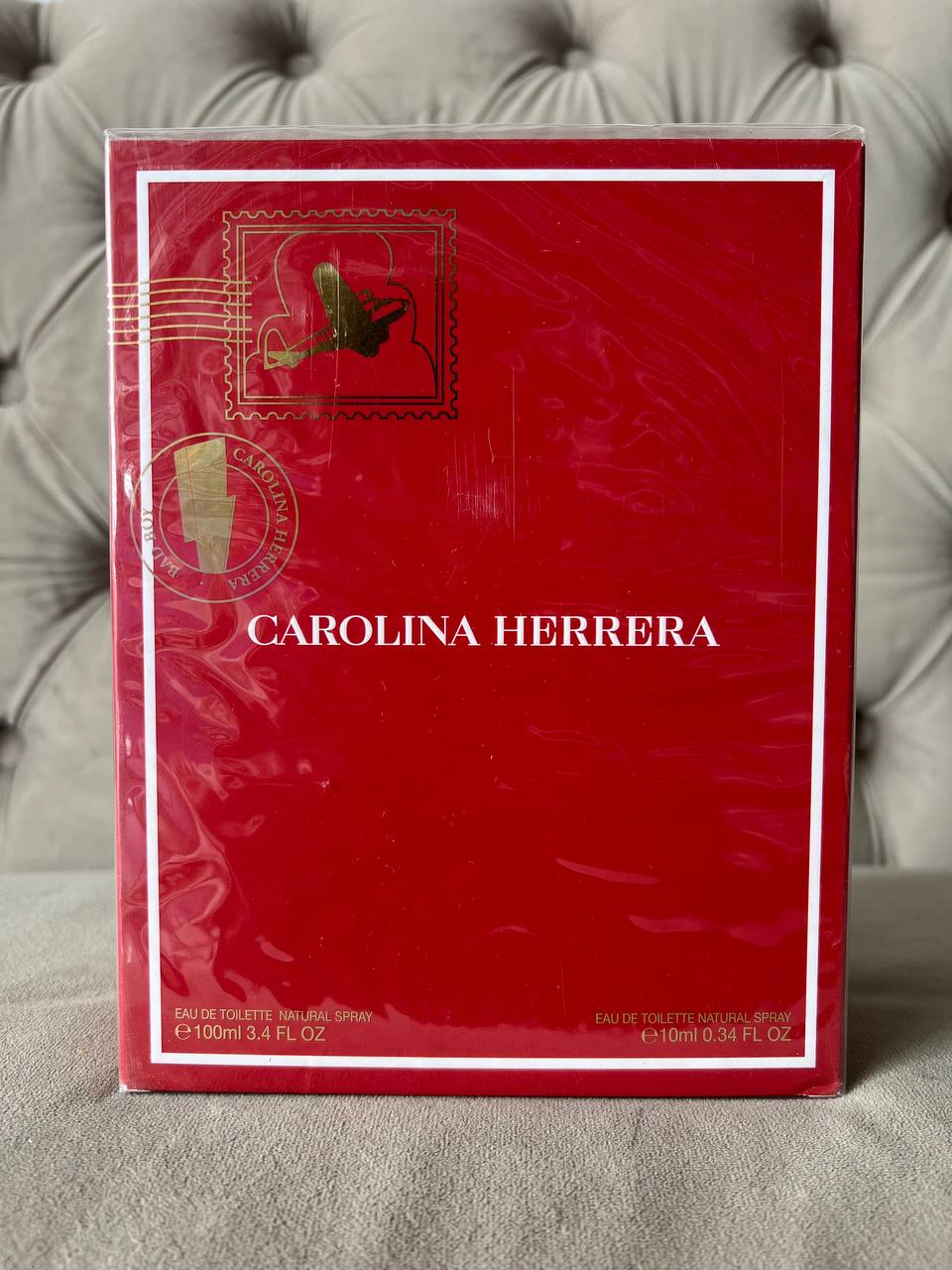 CAROLINA HERRERA BAD BOY | SET (100ml + 10ml TRAVEL SPRAY)