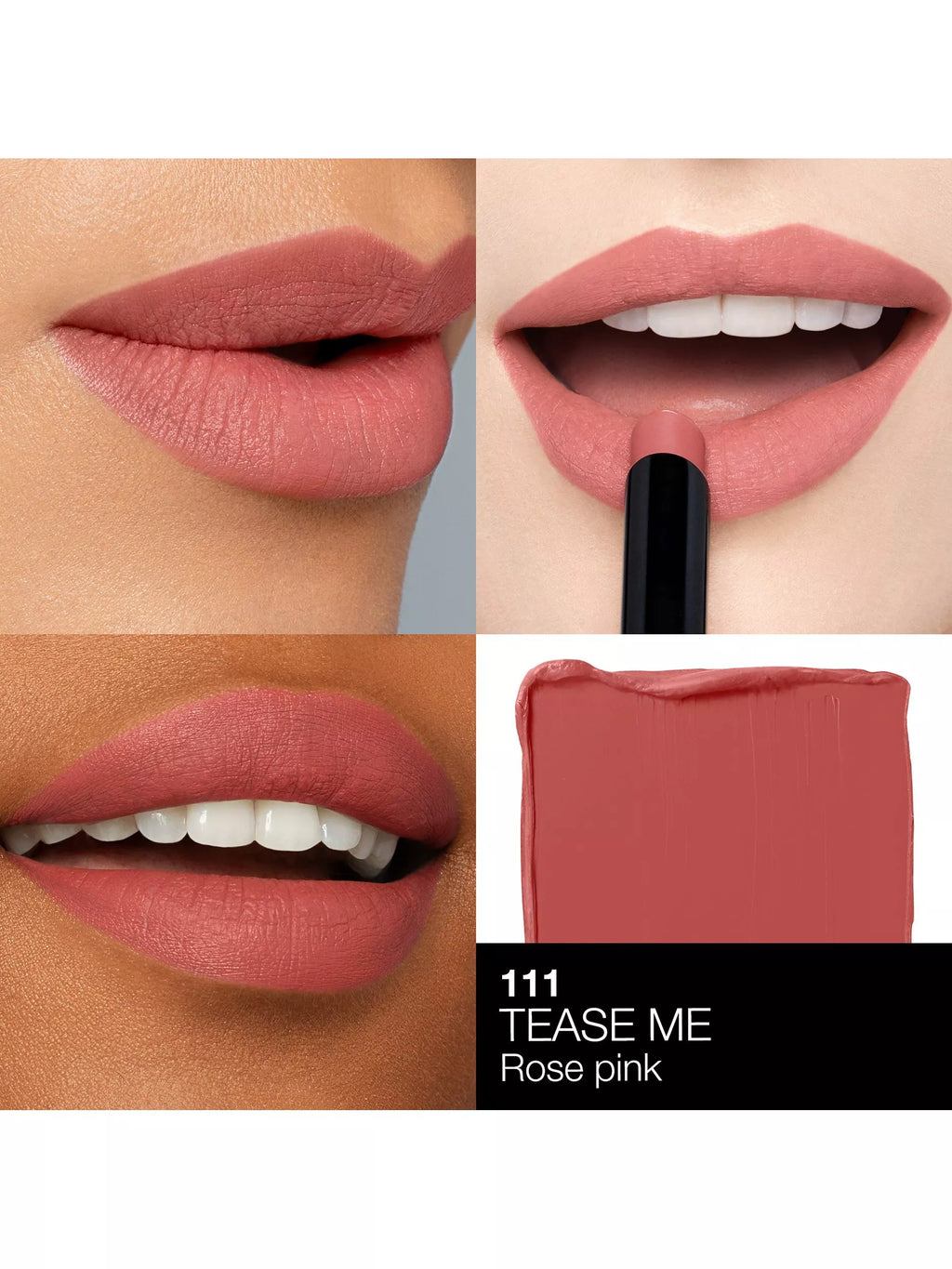 (PREORDER) NARS POWERMATTE LIPSTICK (# 111 TEASE ME)  | 1.5G