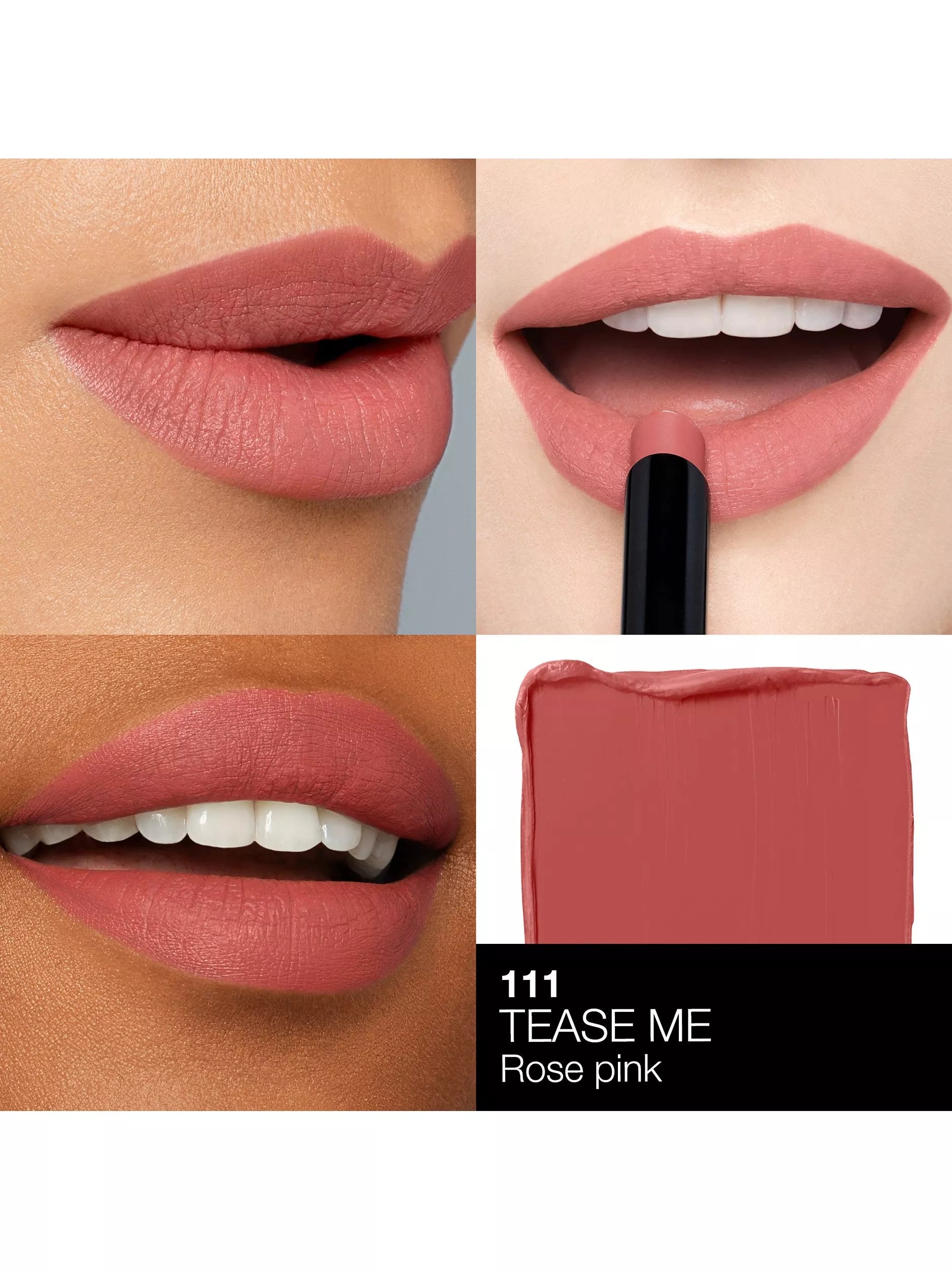 (PREORDER) NARS POWERMATTE LIPSTICK (# 111 TEASE ME)  | 1.5G