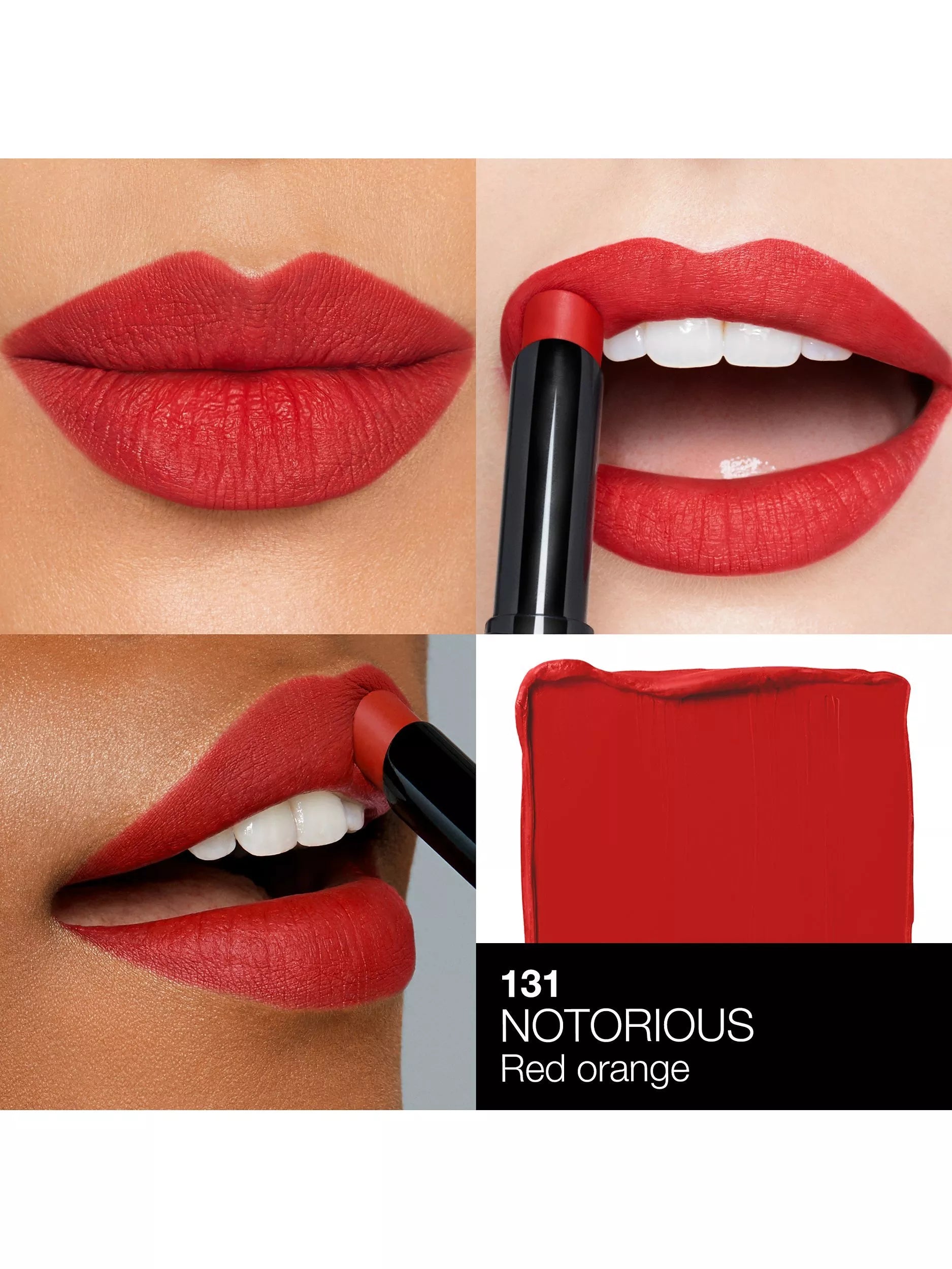 (PREORDER) NARS POWERMATTE LIPSTICK (# 131 NOTORIOUS)  | 1.5G
