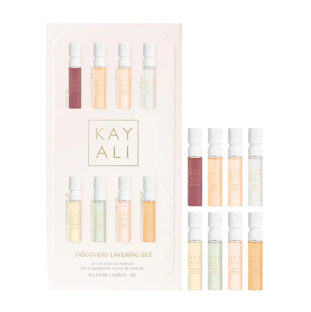 (PREORDER) KAYALI DISCOVERY LAYERING SET | 8x1.5ML
