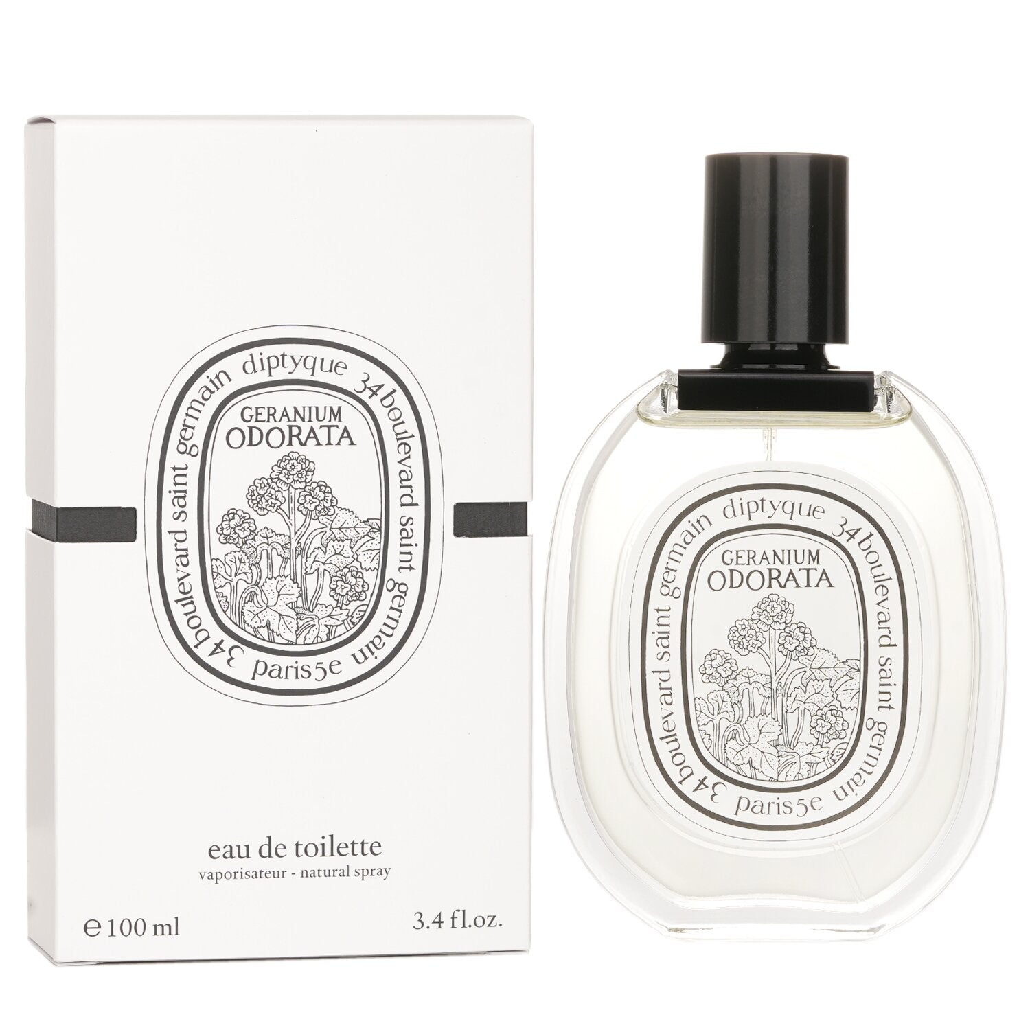 (PREORDER) DIPTYQUE GERANIUM ODORATA EDT | 100ML - SEALED (DAMAGED BOX)