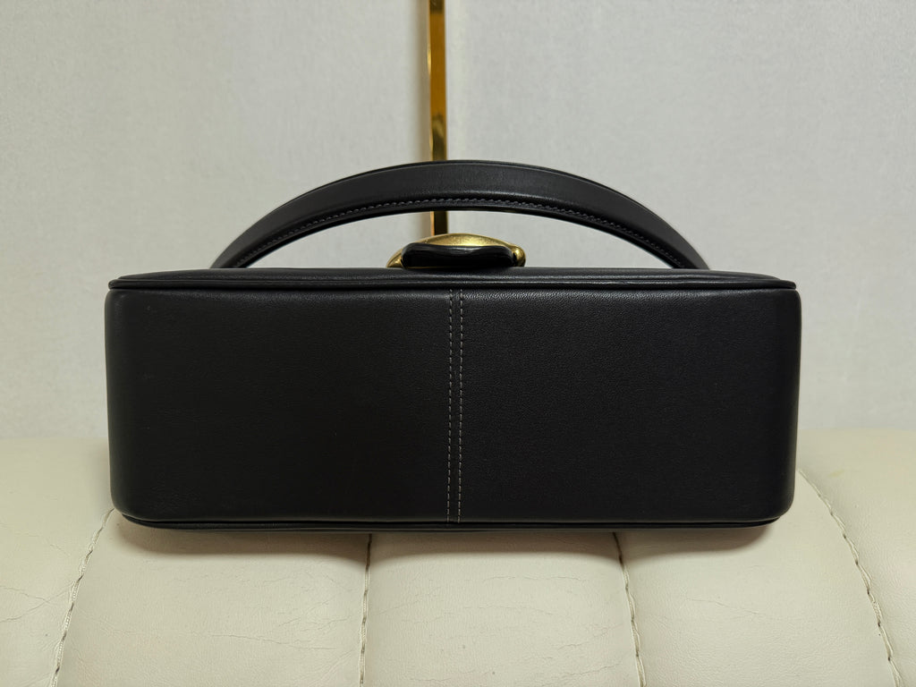 COACH SOFT TABBY SHOULDER BAG | BLACK (NEW/REFRESHED VERSION)