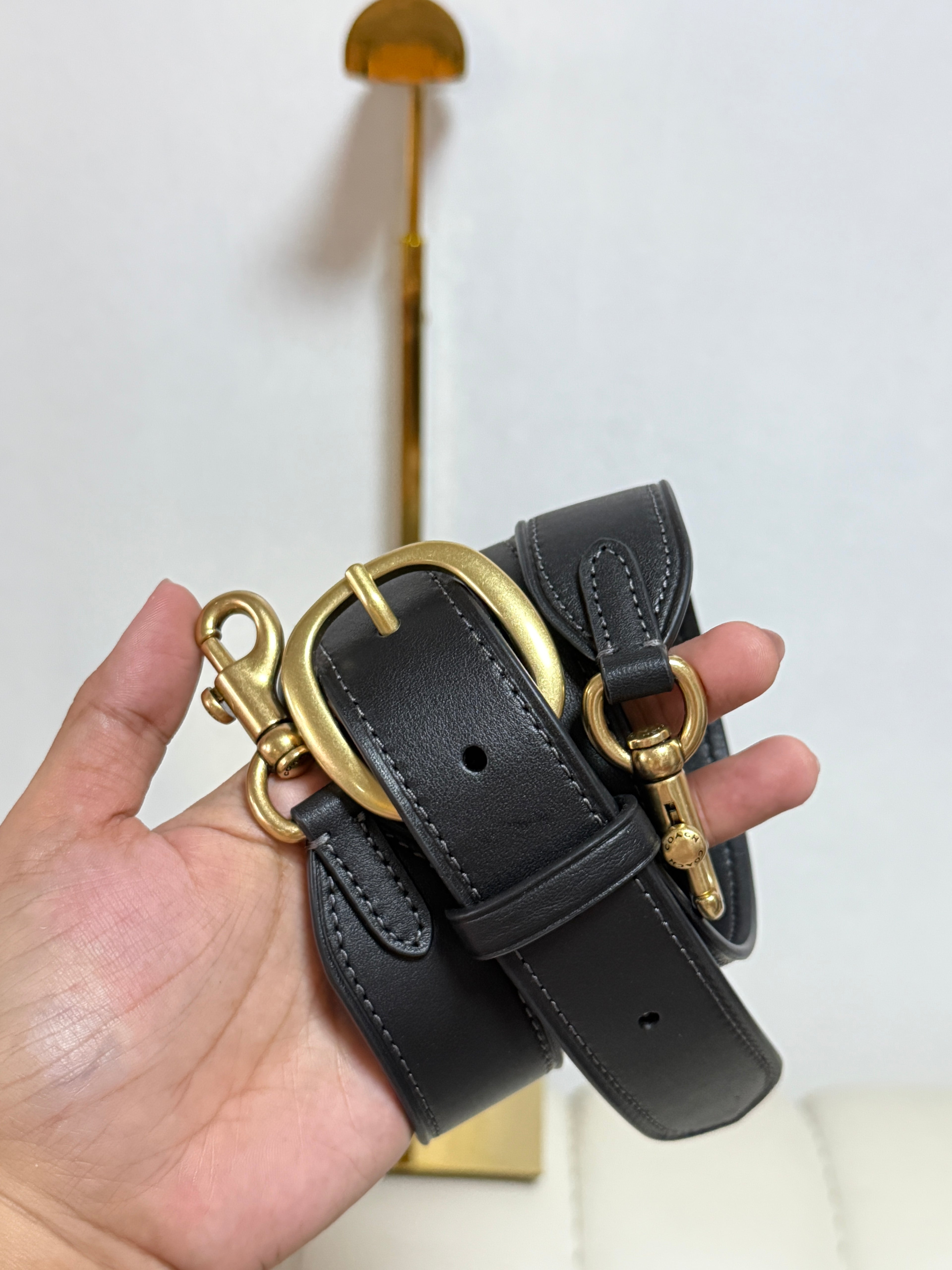 COACH SOFT TABBY SHOULDER BAG | BLACK (NEW/REFRESHED VERSION)