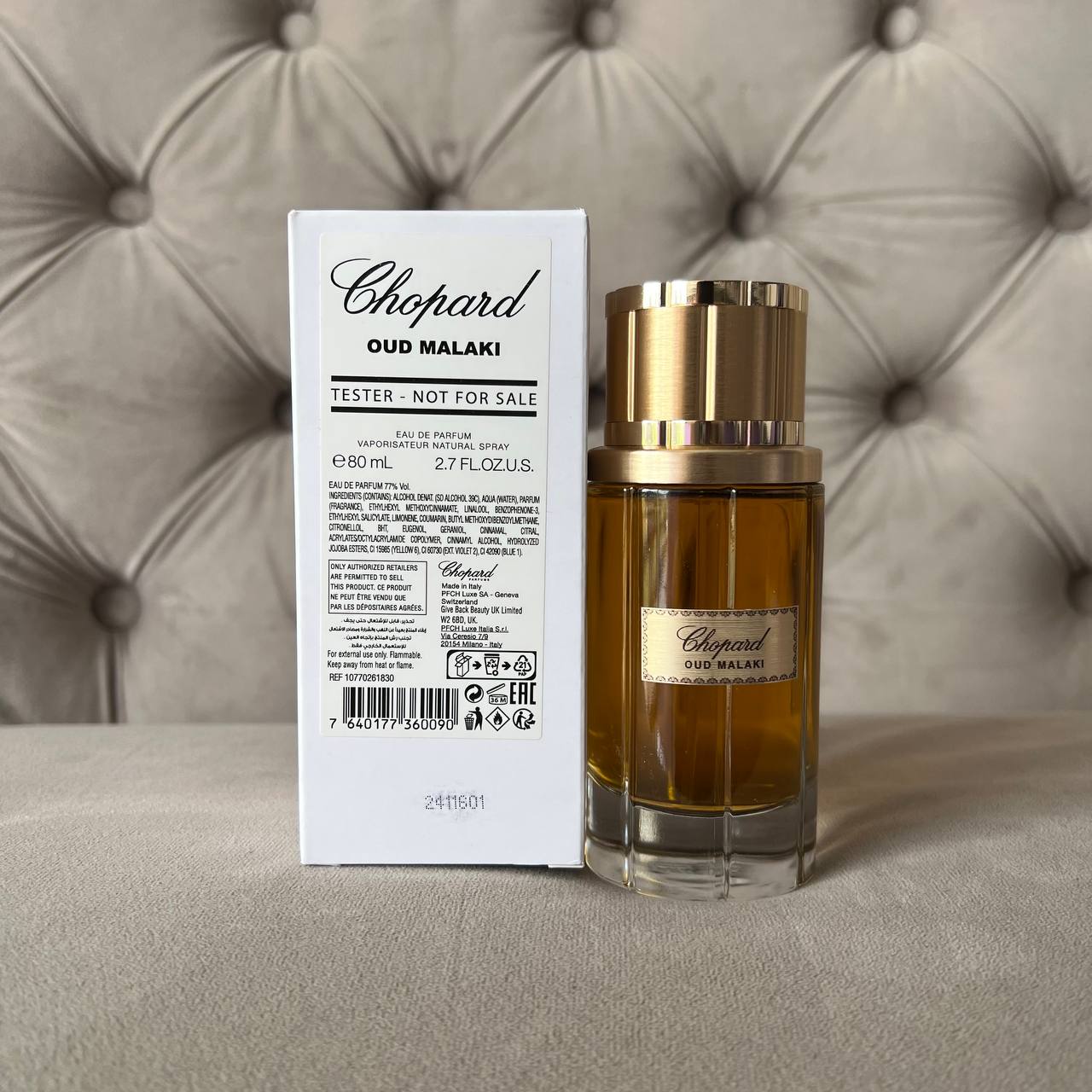 CHOPARD OUD MALAKI EDP | 80ml - TESTER