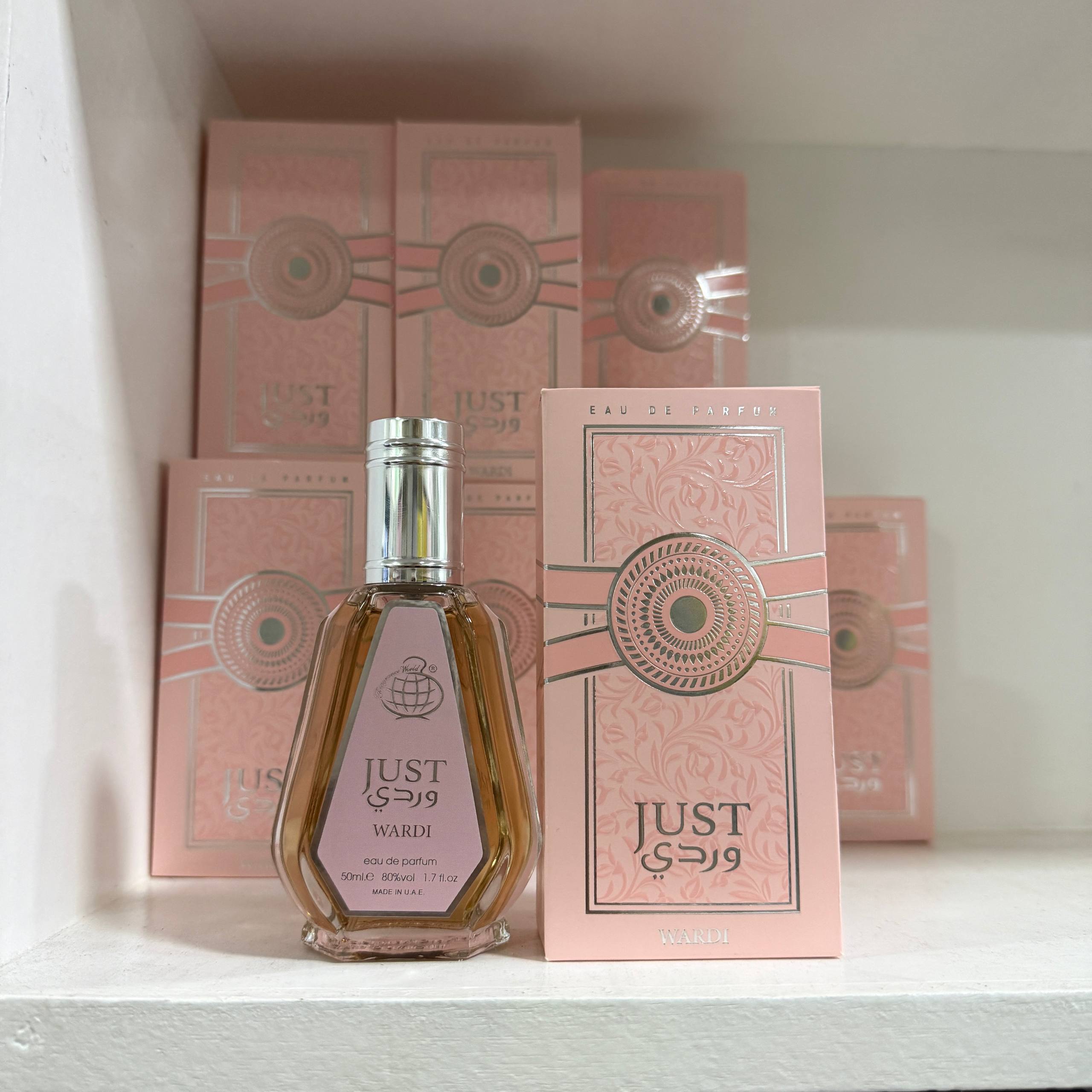 FRAGRANCE WORLD JUST WARDI EAU DE PARFUM  | 50ML - SEALED