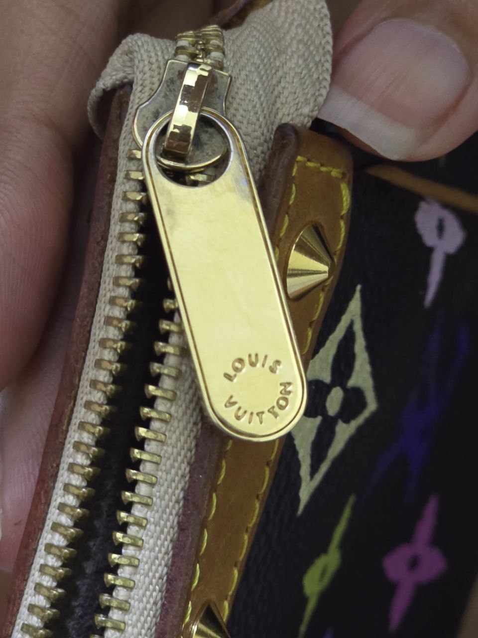 LVVGV 2003 BLACK MULTICOLOR POCHETTE