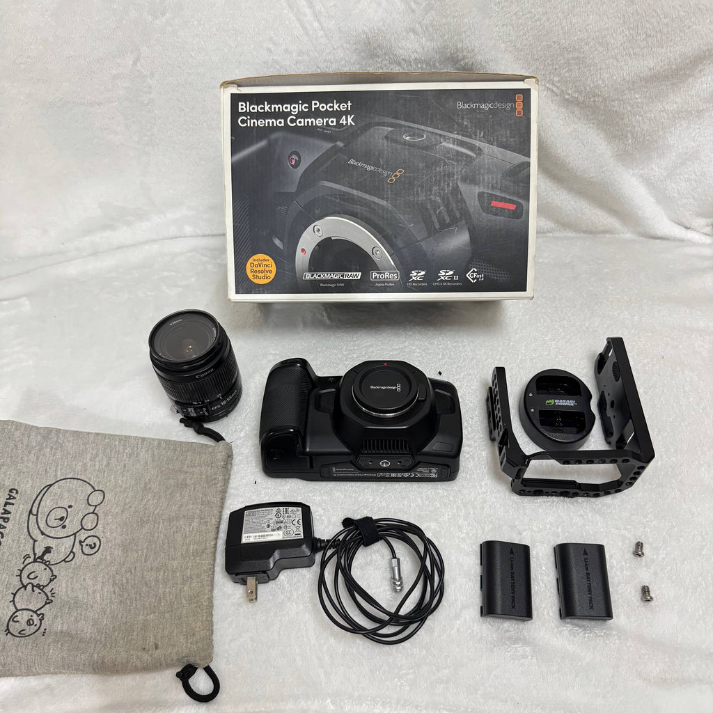 BLACKMAGIC POCKET CINEMA CAMERA 4K (BMPCC4K)