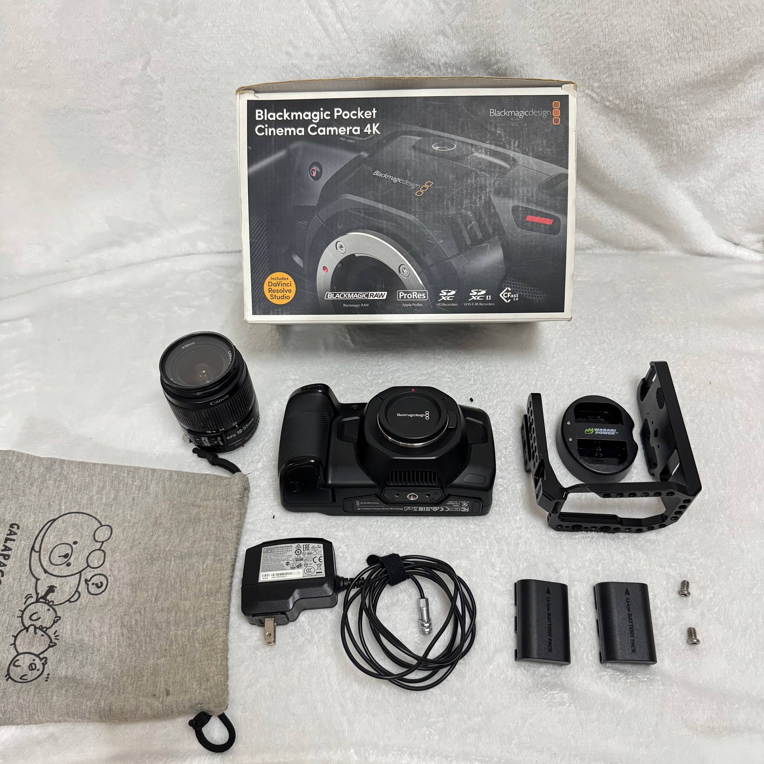 BLACKMAGIC POCKET CINEMA CAMERA 4K (BMPCC4K)