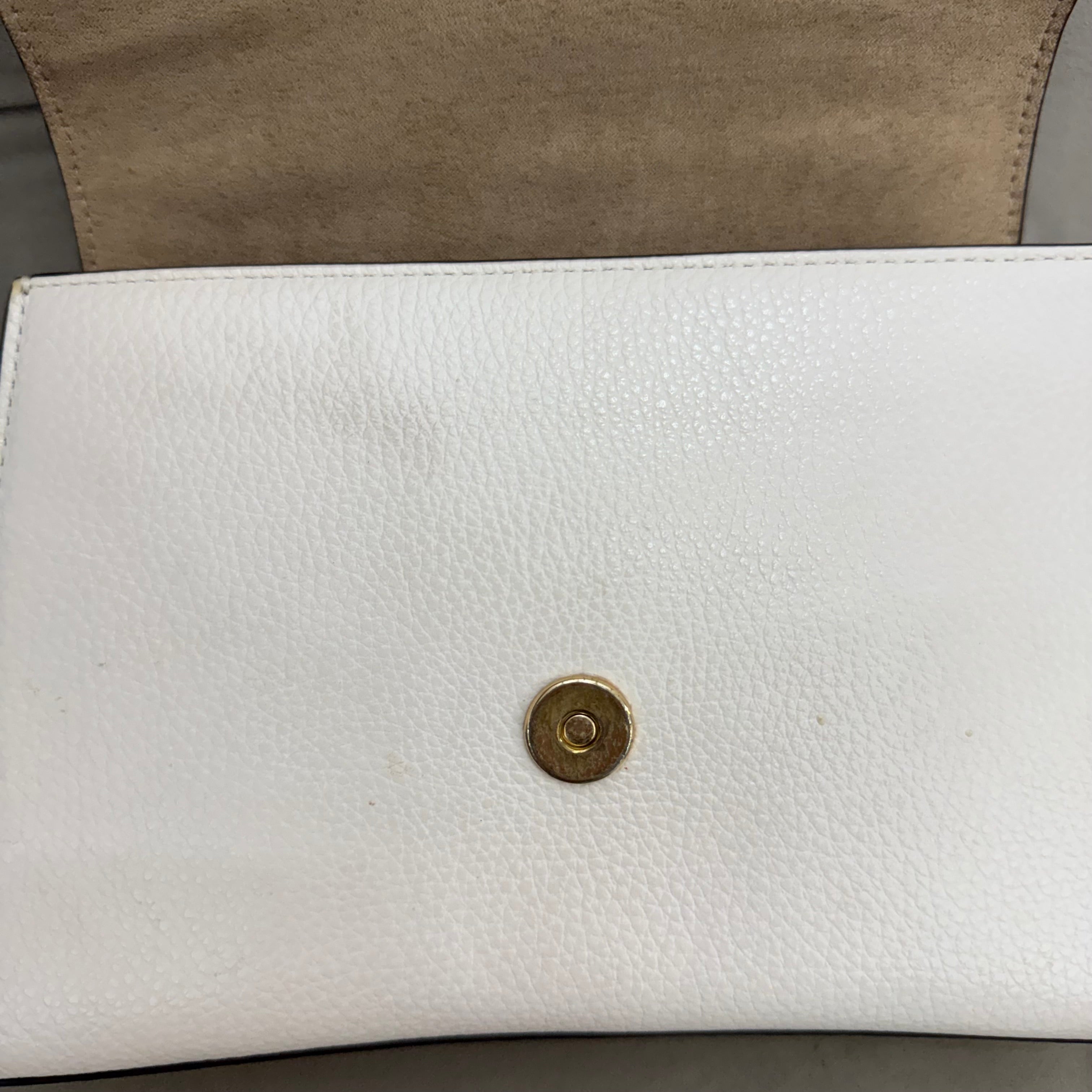 COACH PEPPER SATCHEL BAG | CHALK WHITE