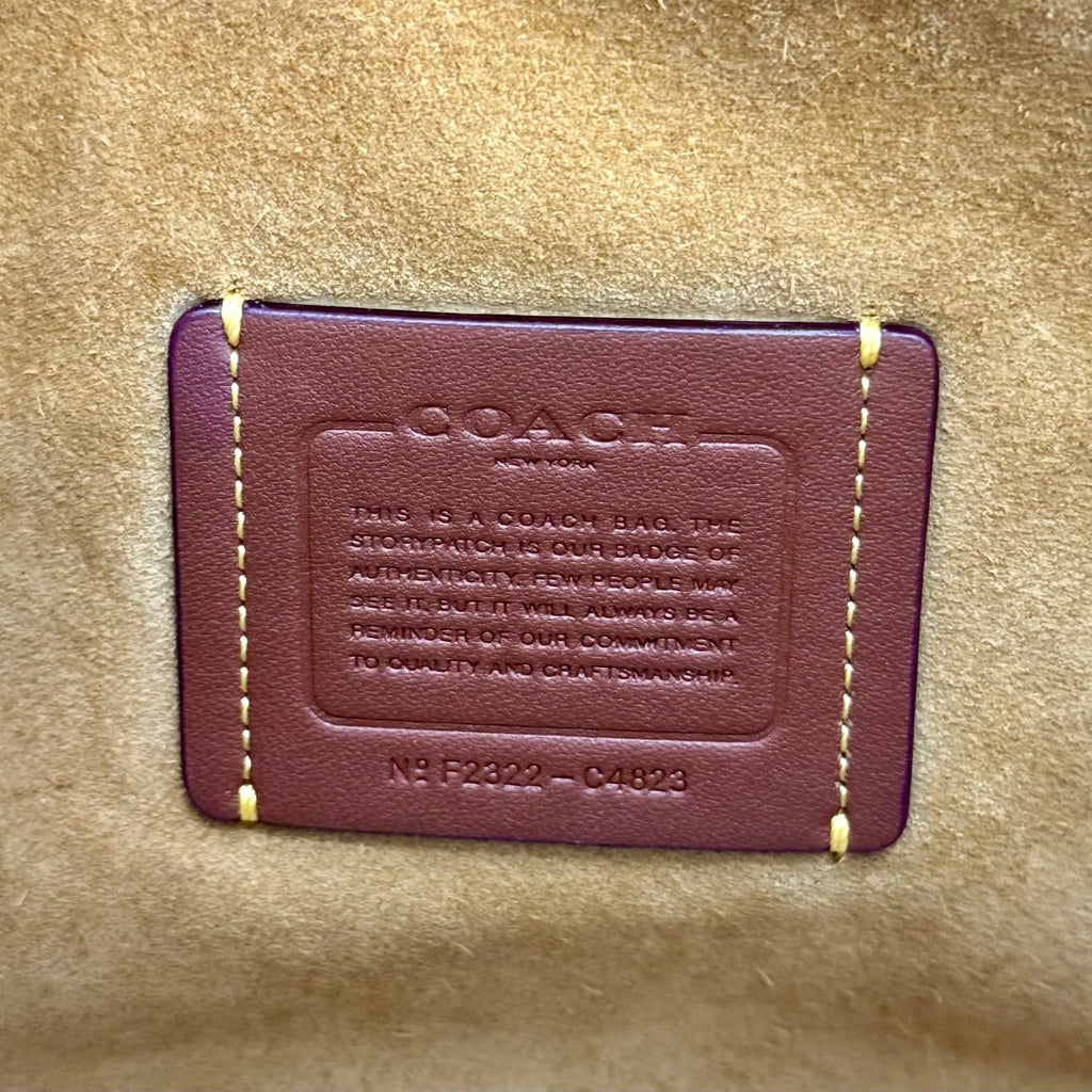 COACH SOFT TABBY SHOULDER BAG | BLACK (WELL USED)