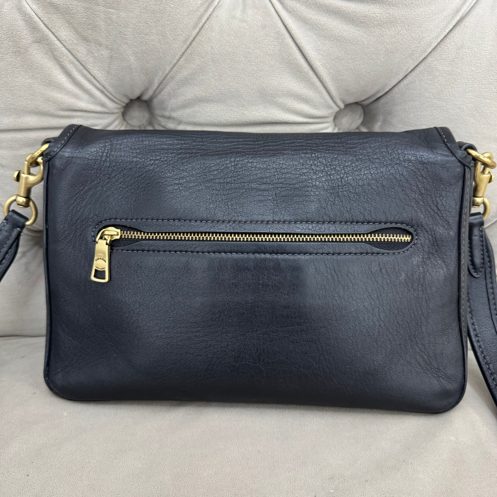 COACH SOFT TABBY SHOULDER BAG | BLACK (WELL USED)