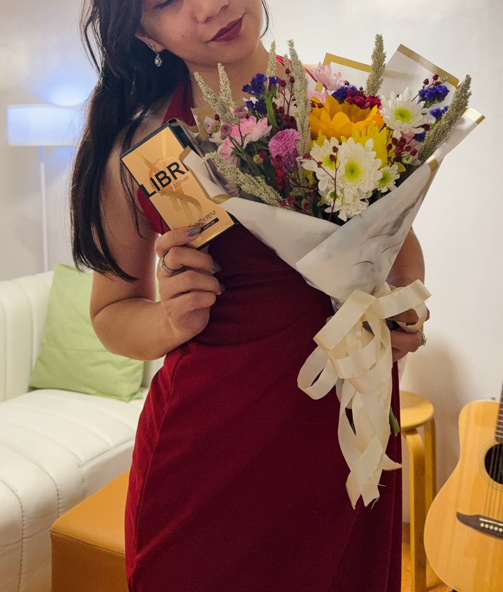 FRESH FLOWER BOUQUET - FOR VALENTINE’S DAY - FEB. 14