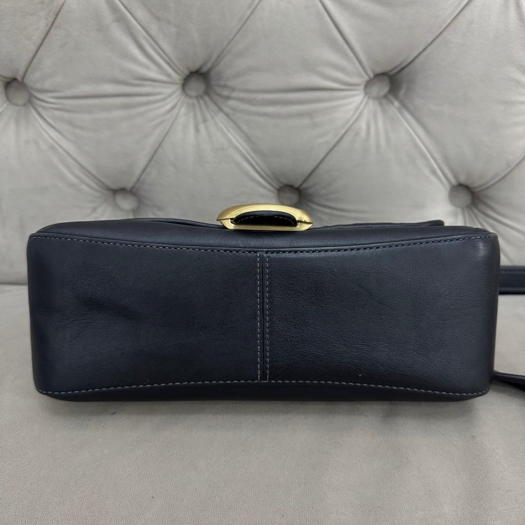 COACH SOFT TABBY SHOULDER BAG | BLACK (WELL USED)