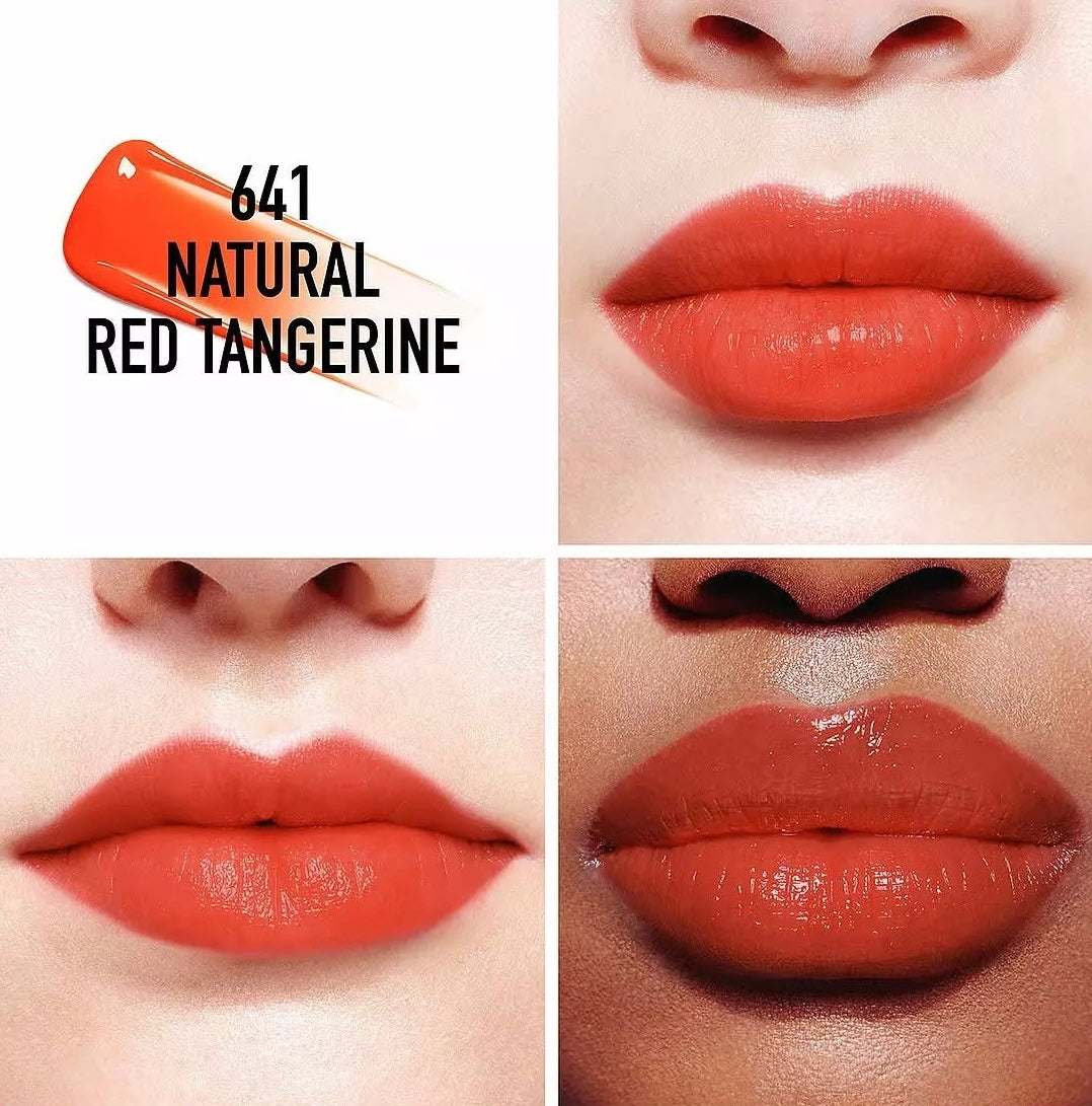 DIOR LIP TINT 641 (NATURAL RED TANGERINE) | 6ML - TESTER (NO BOX)