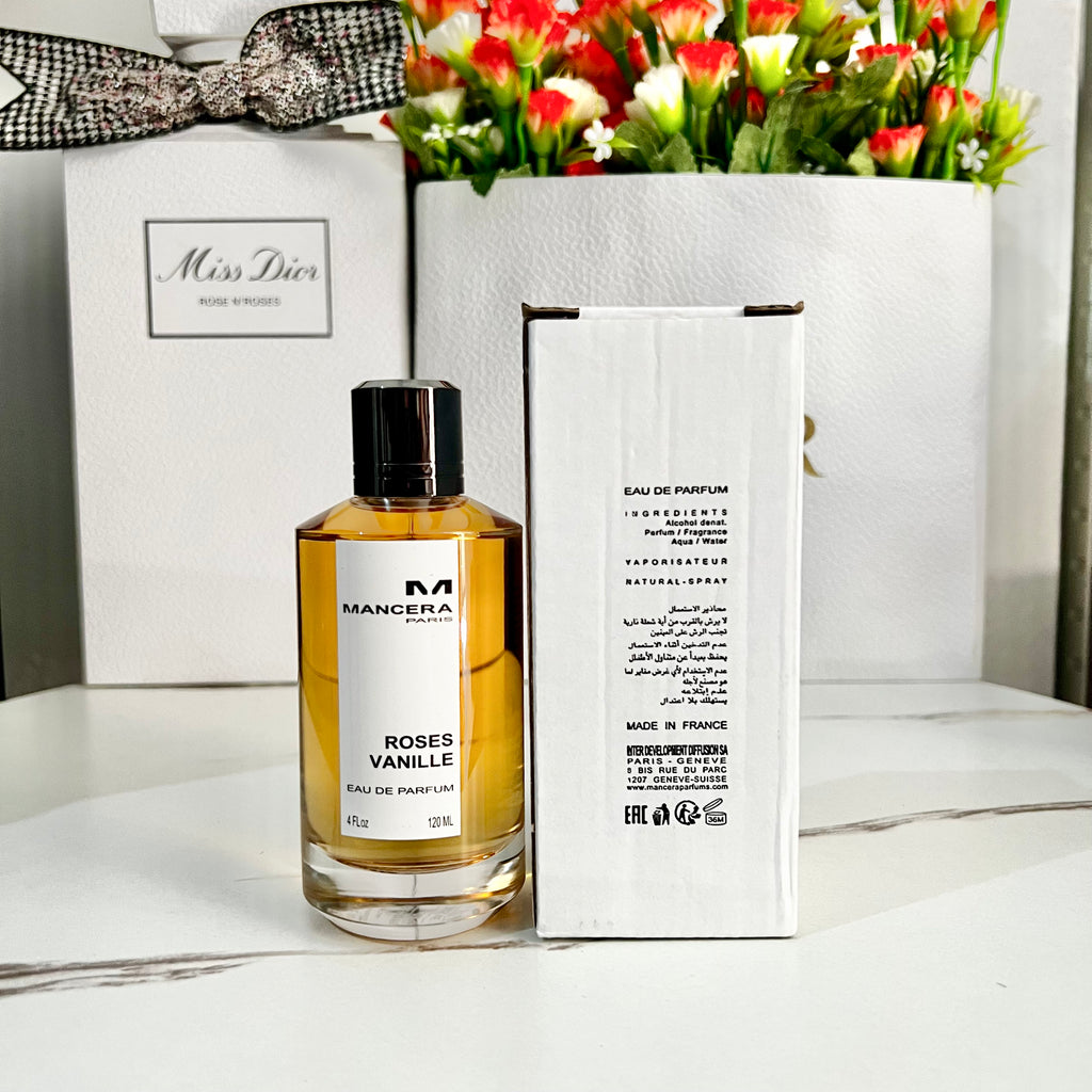 (PREORDER) MANCERA ROSES VANILLE | 120ML - TESTER