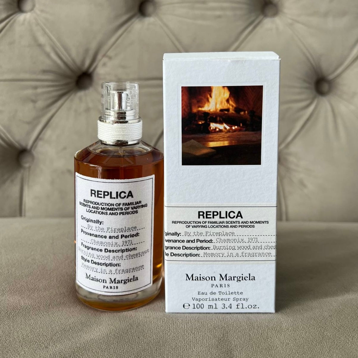 MAISON MARGIELA REPLICA BY THE FIREPLACE | 100ML - NO PLASTIC SEAL