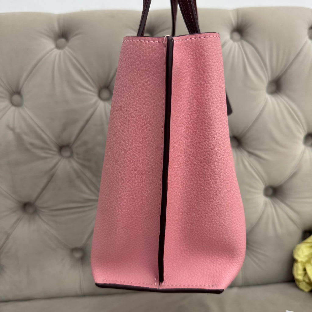 COACH WILLOW TOTE 24 BAG | BUBBLEGUM COLORBLOCK