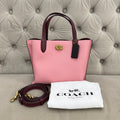 COACH WILLOW TOTE 24 BAG | BUBBLEGUM COLORBLOCK