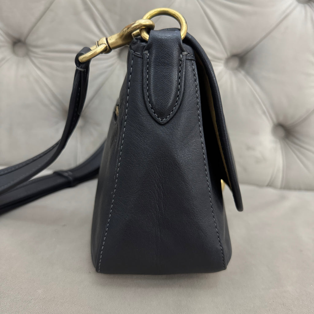 COACH SOFT TABBY SHOULDER BAG | BLACK (WELL USED)