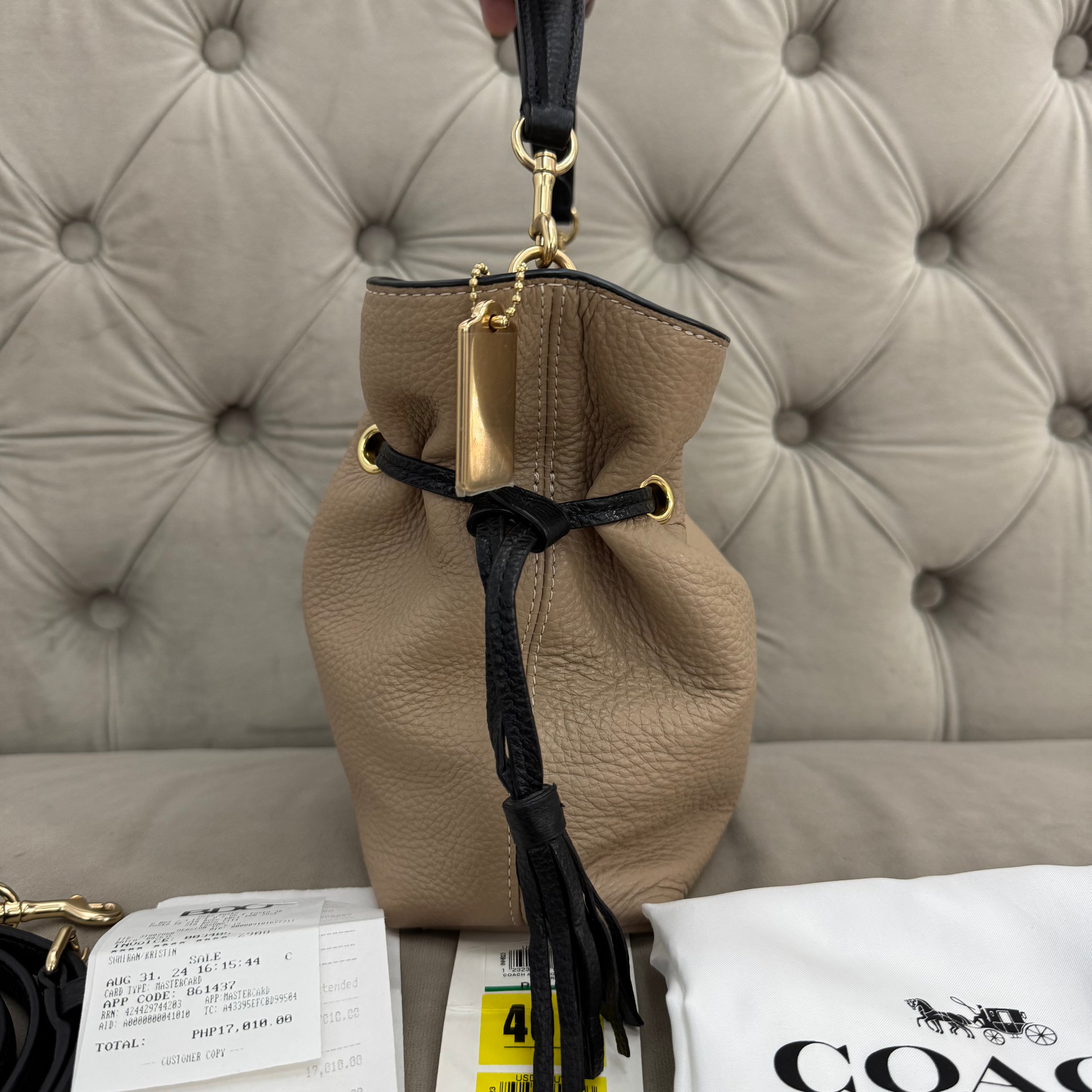 COACH ANDY CROSSBODY BAG | BROWN