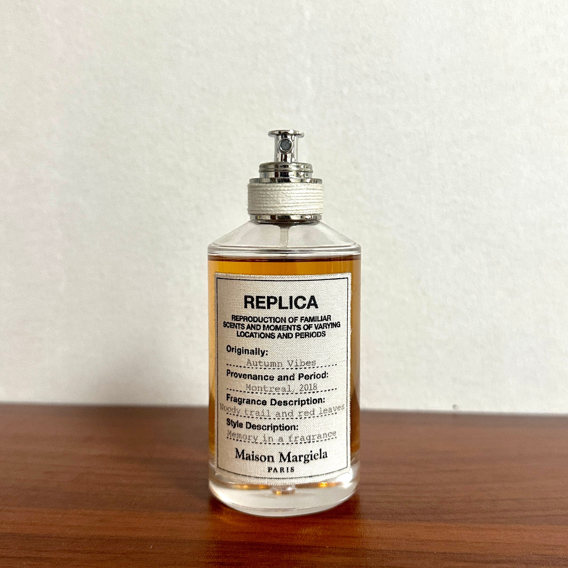 MAISON MARGIELA REPLICA AUTUMN VIBES | 100ML - PARTIAL