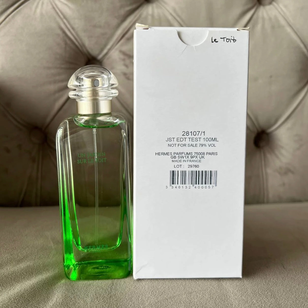 HERMES UN JARDIN SUR LE TOIT | 100ML - TESTER