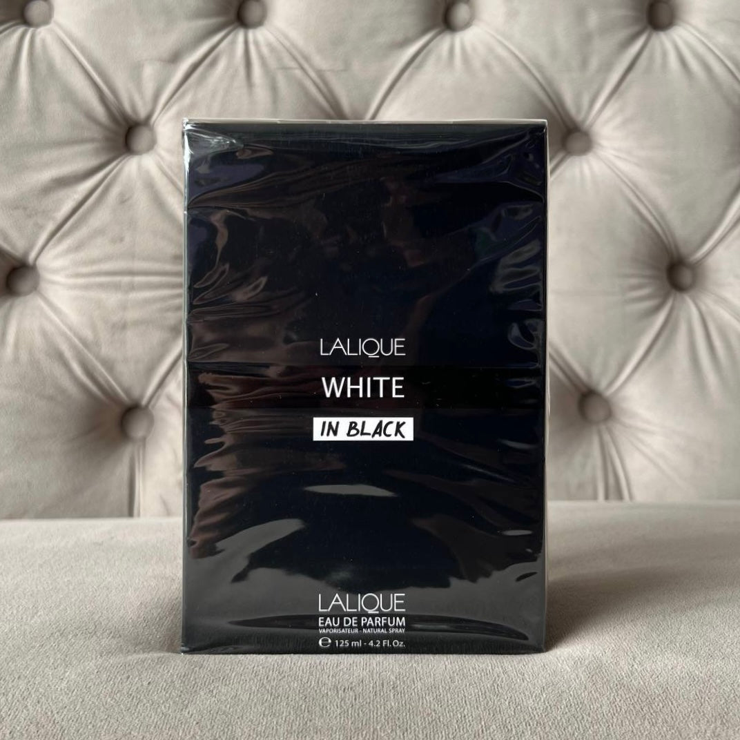 LALIQUE WHITE IN BLACK EDP | 125ML - SEALED
