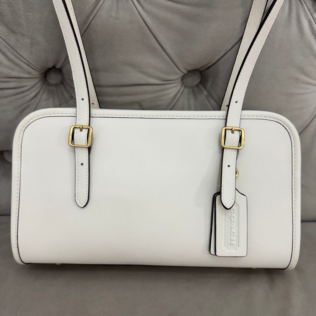 COACH SWING ZIP BAG | CHALK WHITE