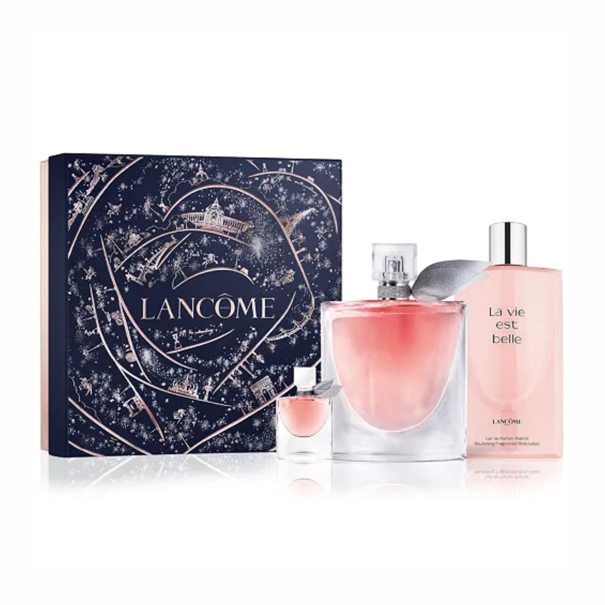 (FASTBREAK) LANCOME LA VIE EST BELLE | PAMPER SET (100ML + 200ML LOTION + 4ML MINI)