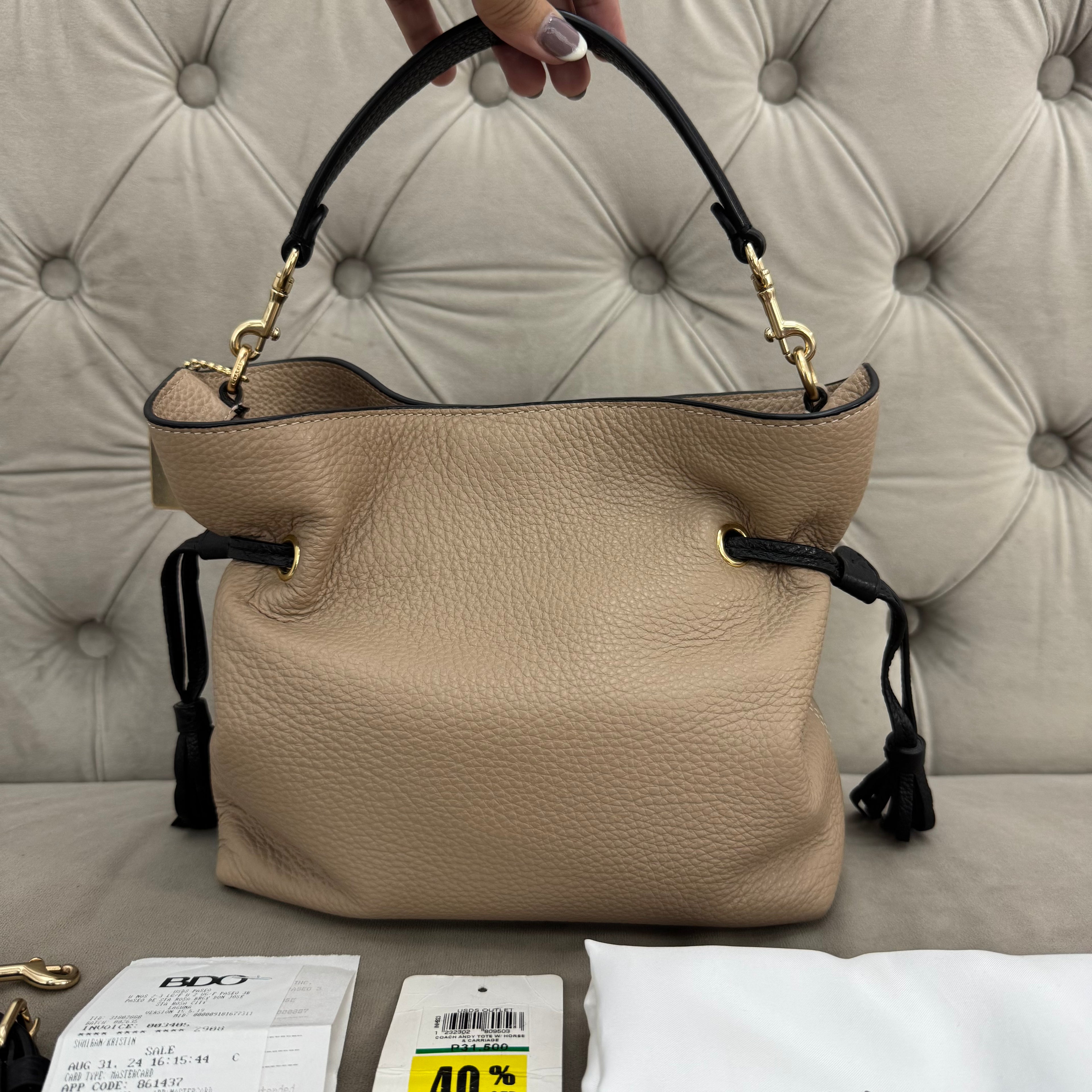 COACH ANDY CROSSBODY BAG | BROWN