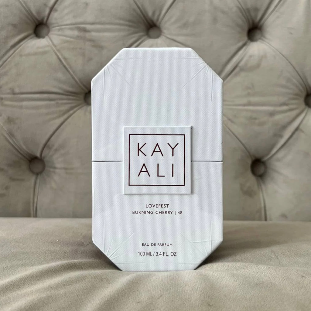 (PREORDER) KAYALI LOVEFEST BURNING CHERRY | 48 | 100ML - SEALED