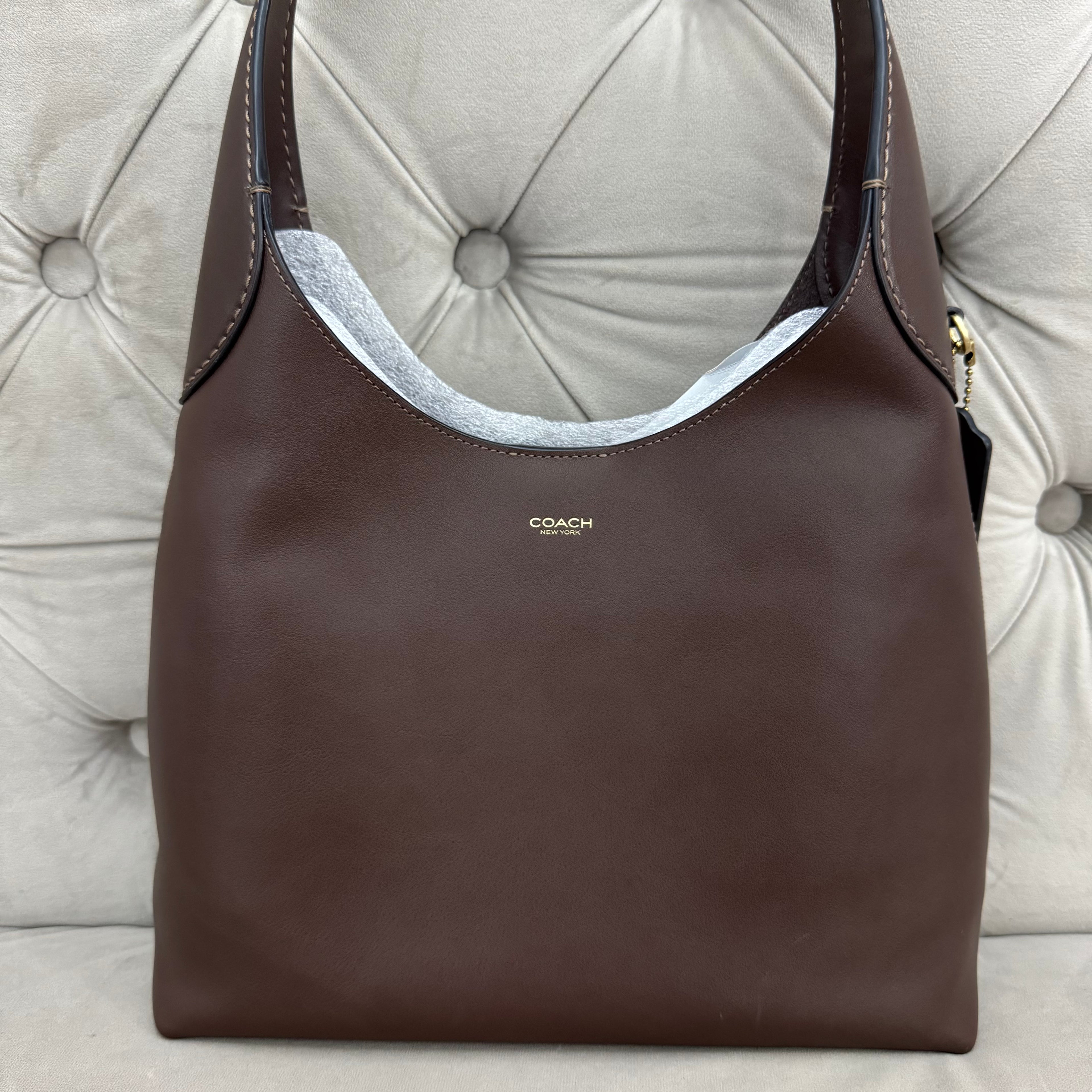 COACH BROOKLYN 28 BAG | MAPLE