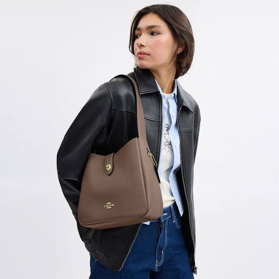 COACH HADLEY CONVERTIBLE SHOULDER BAG | DARK STONE