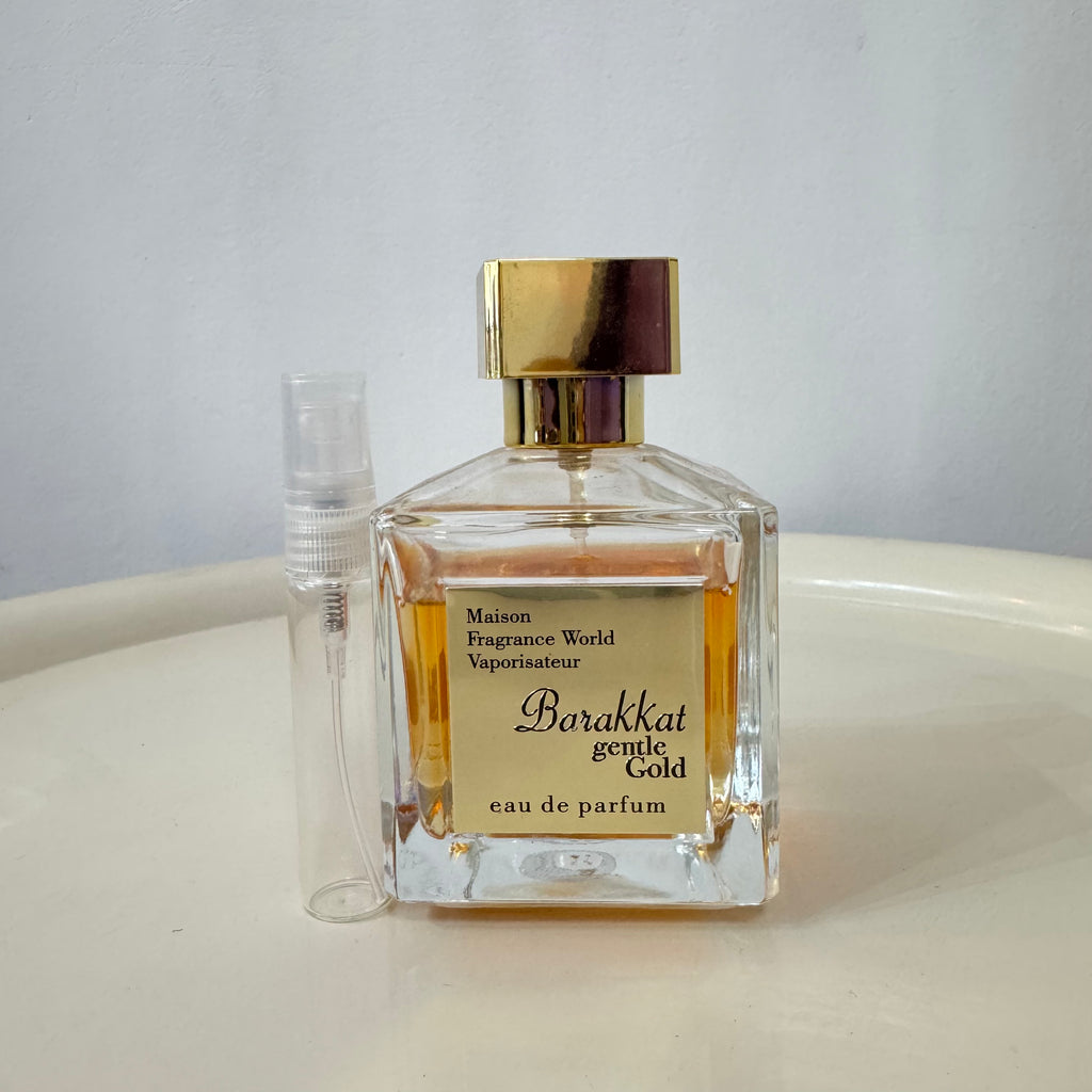 (DECANTS) FRAGRANCE WORLD - BARAKKAT GENTLE GOLD
