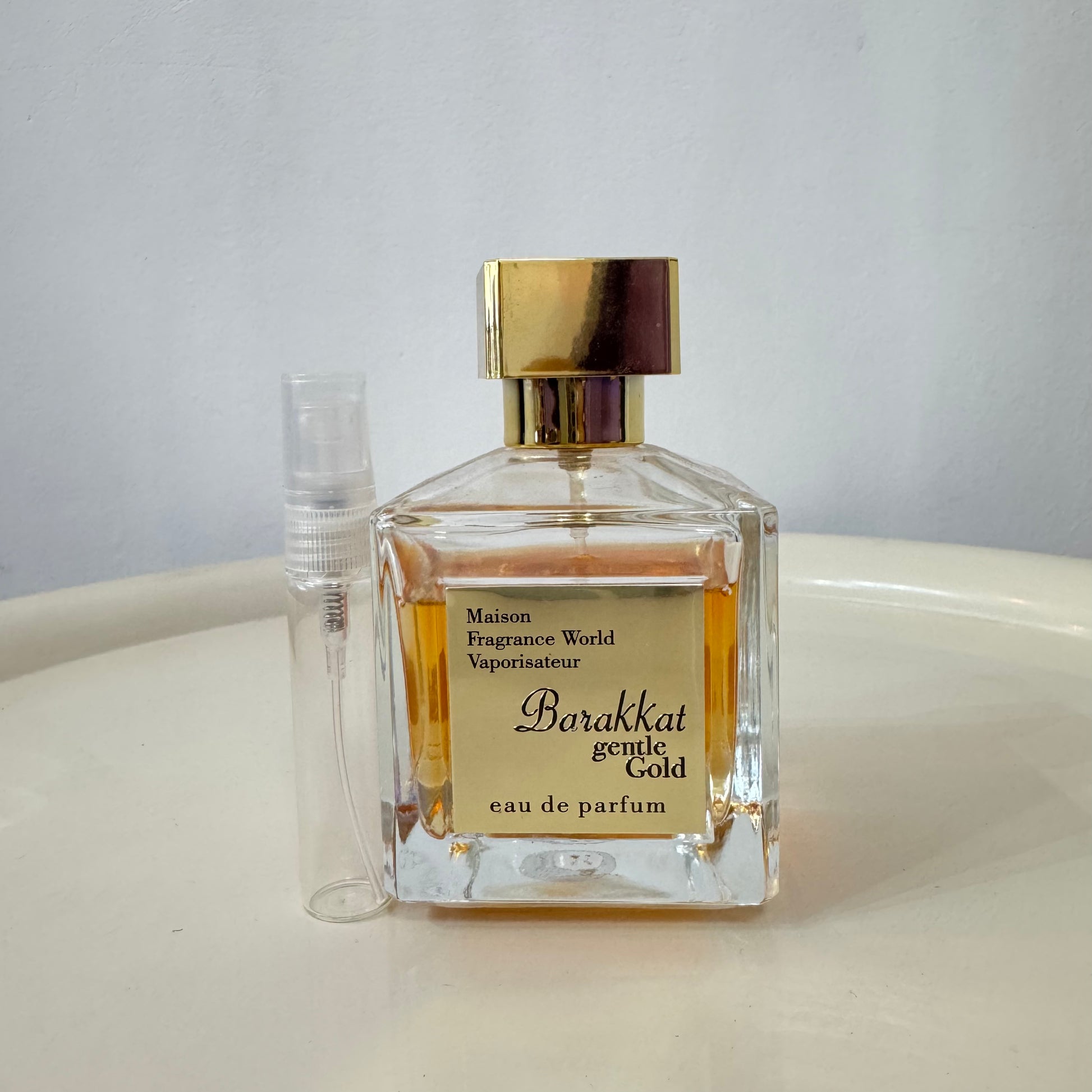 (DECANTS) FRAGRANCE WORLD - BARAKKAT GENTLE GOLD