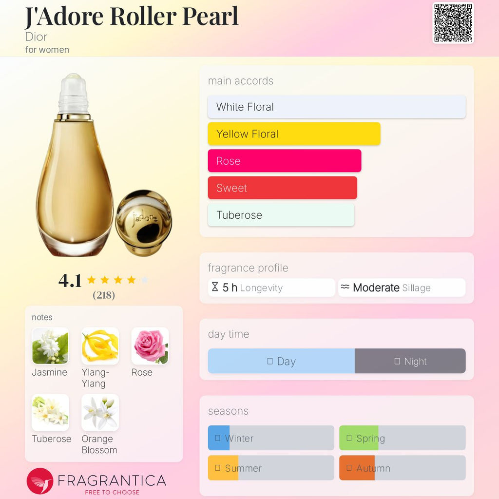 (FASTBREAK) DIOR JADORE EDP | 20ML ROLLER PEARL - TESTER (NO BOX)
