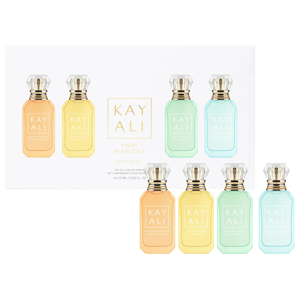 (PREORDER) KAYALI VACATION IN A BOTTLE MINIS SET | 4x10ML