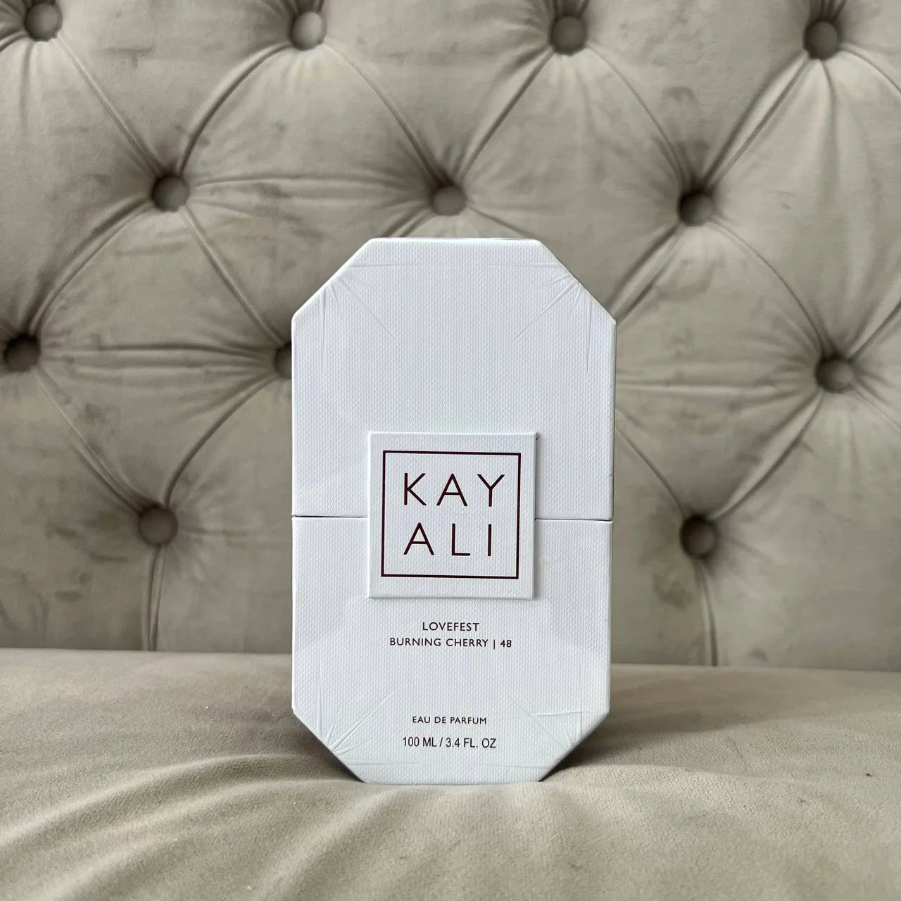 (PREORDER) KAYALI LOVEFEST BURNING CHERRY | 48 | 100ML - SEALED