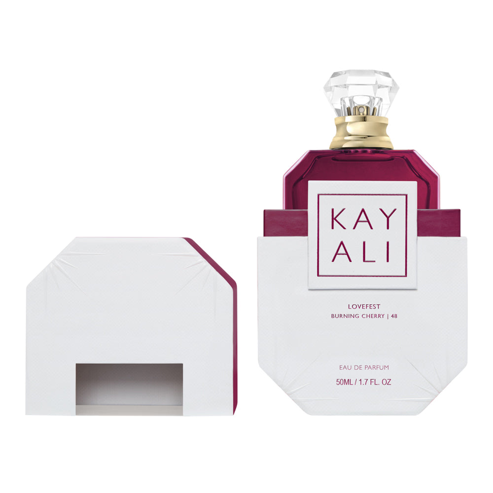 (PREORDER) KAYALI LOVEFEST BURNING CHERRY | 48 | 50ML - SEALED