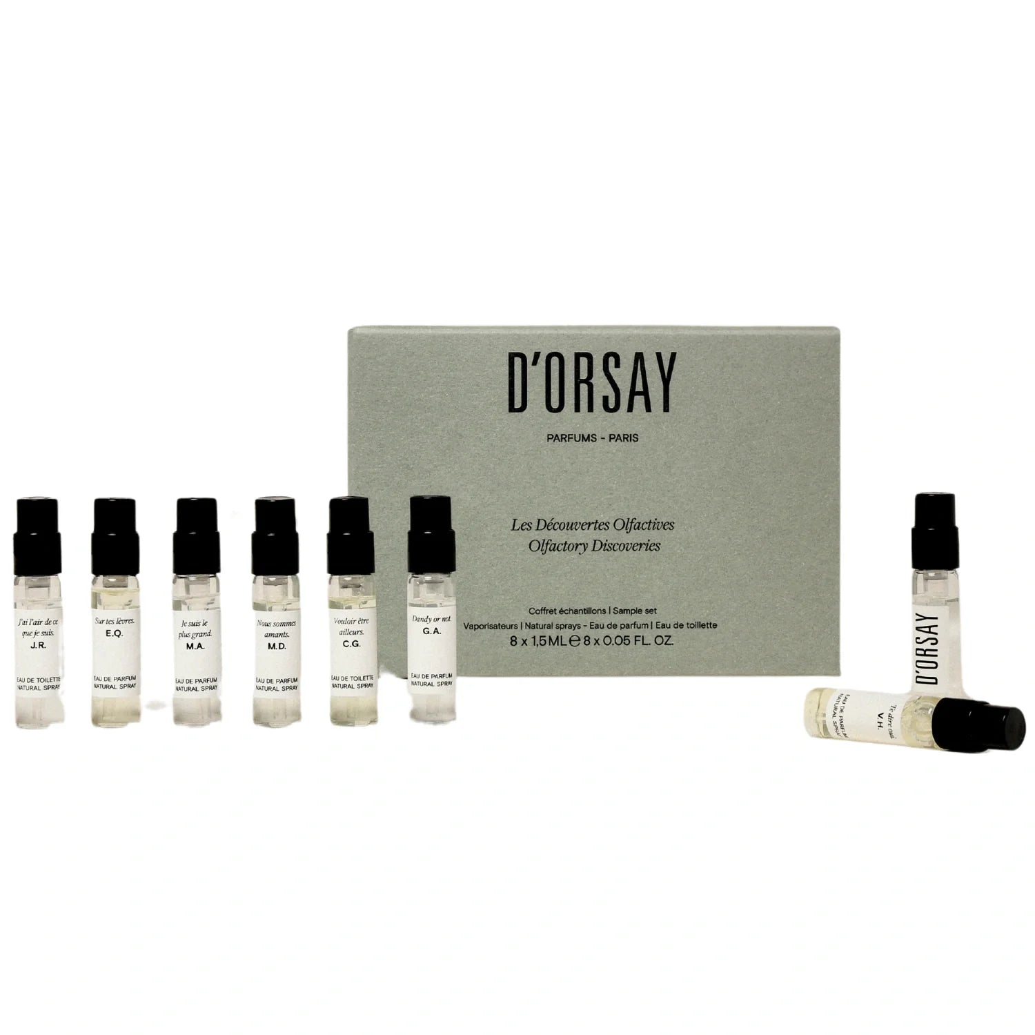 (PREORDER) D'ORSAY |  DISCOVERY SET (8 x 1.5ML)