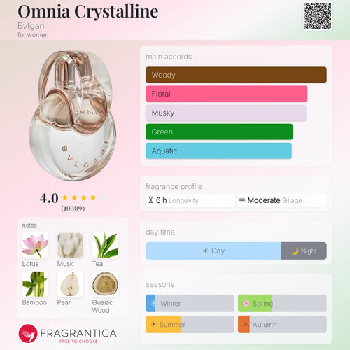 (PREORDER) BVLGARI OMNIA CRYSTALINE | 100ML - SEALED