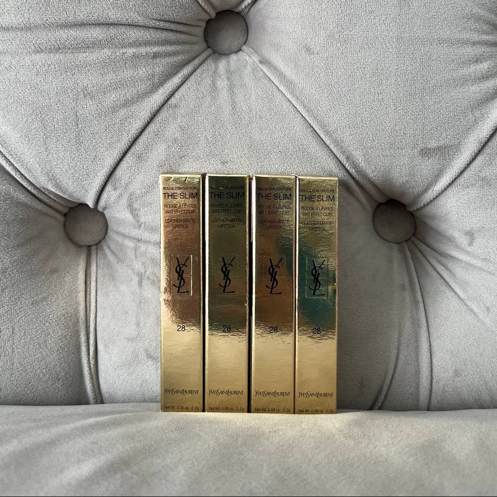 YSL ROUGE PUR COUTURE THE SLIM LIPSTICK (#28-TRUE CHILI)⎪2.2G