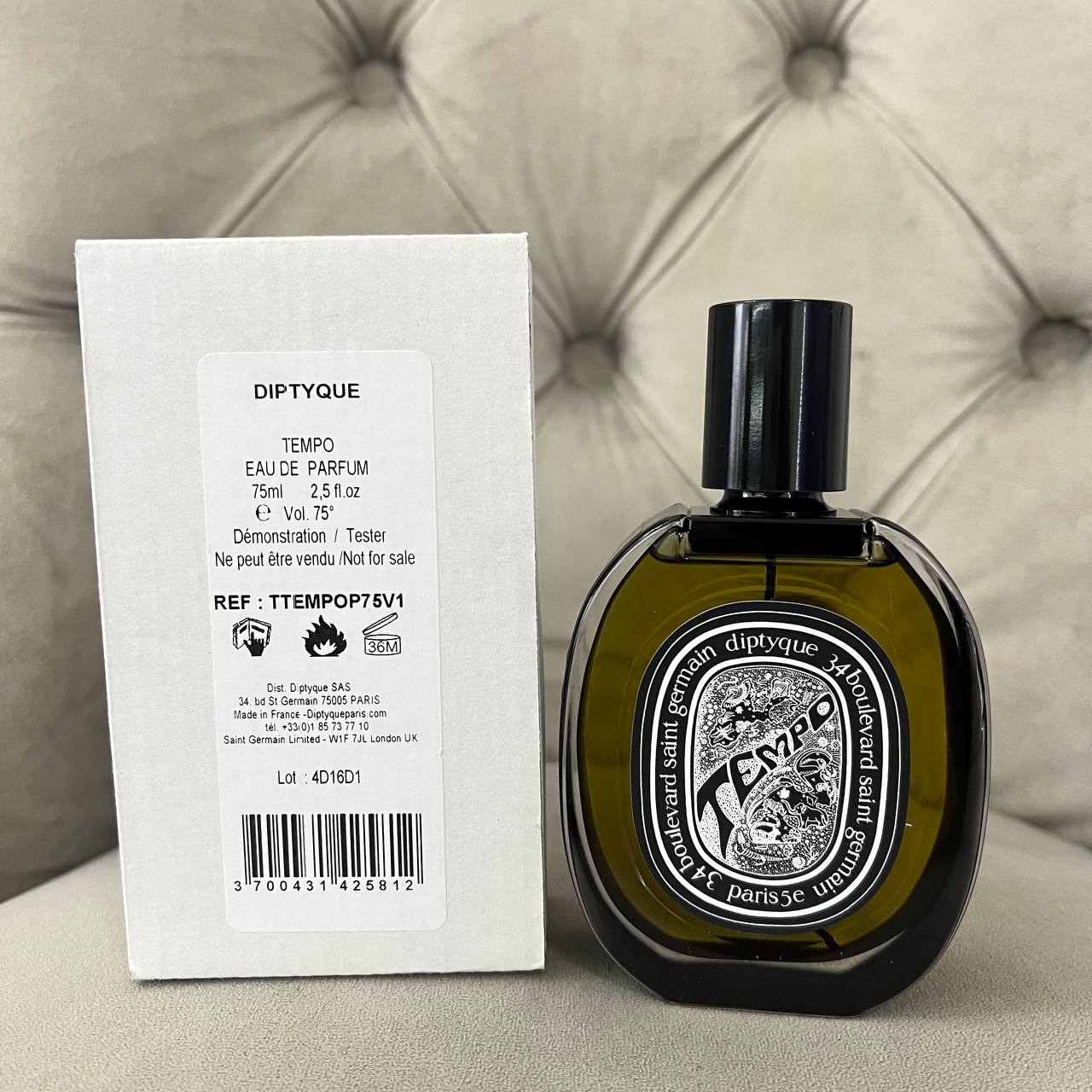DIPTYQUE TEMPO | 75ML - TESTER