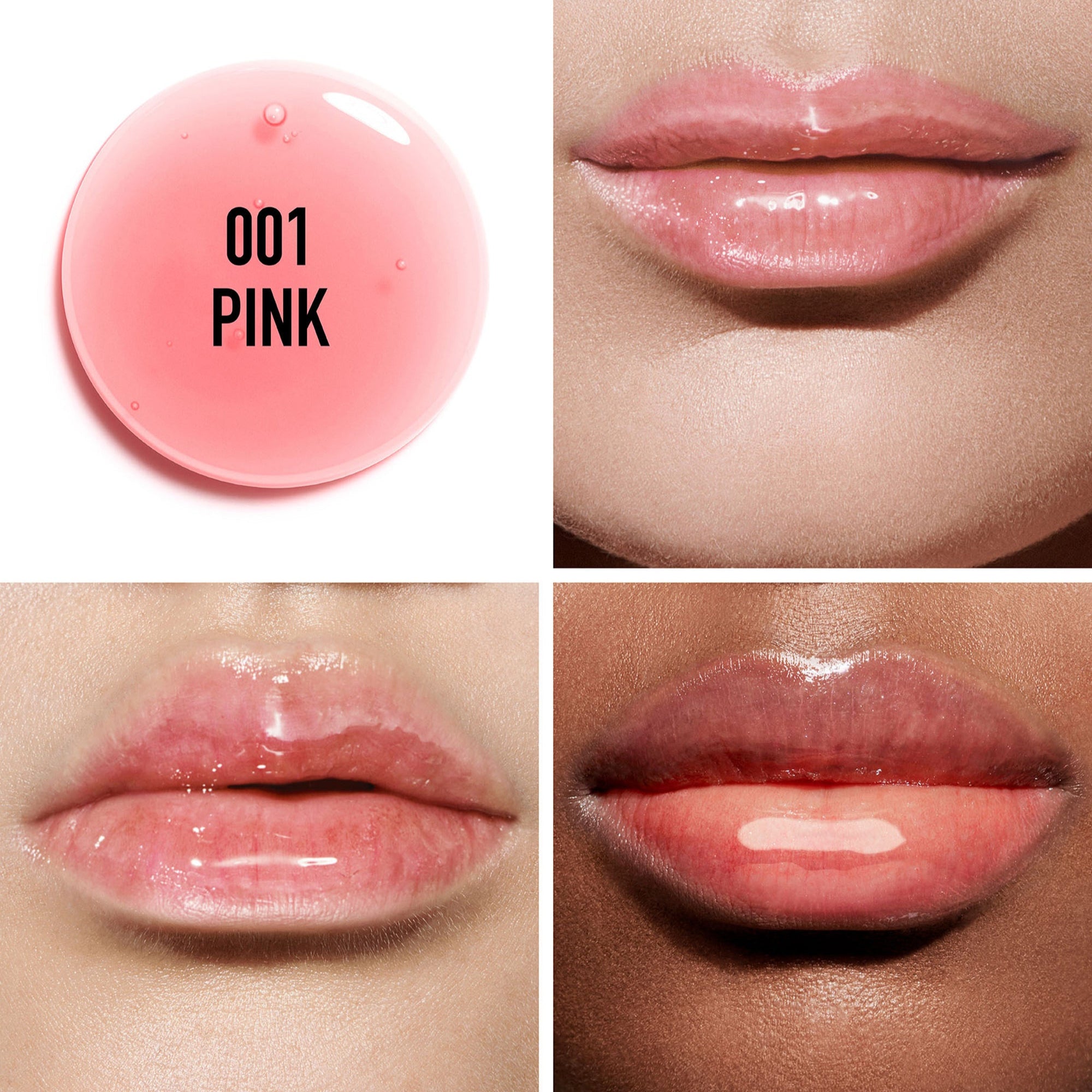 DIOR LIP GLOW OIL 001 (PINK) | 6ML - TESTER (NO BOX)