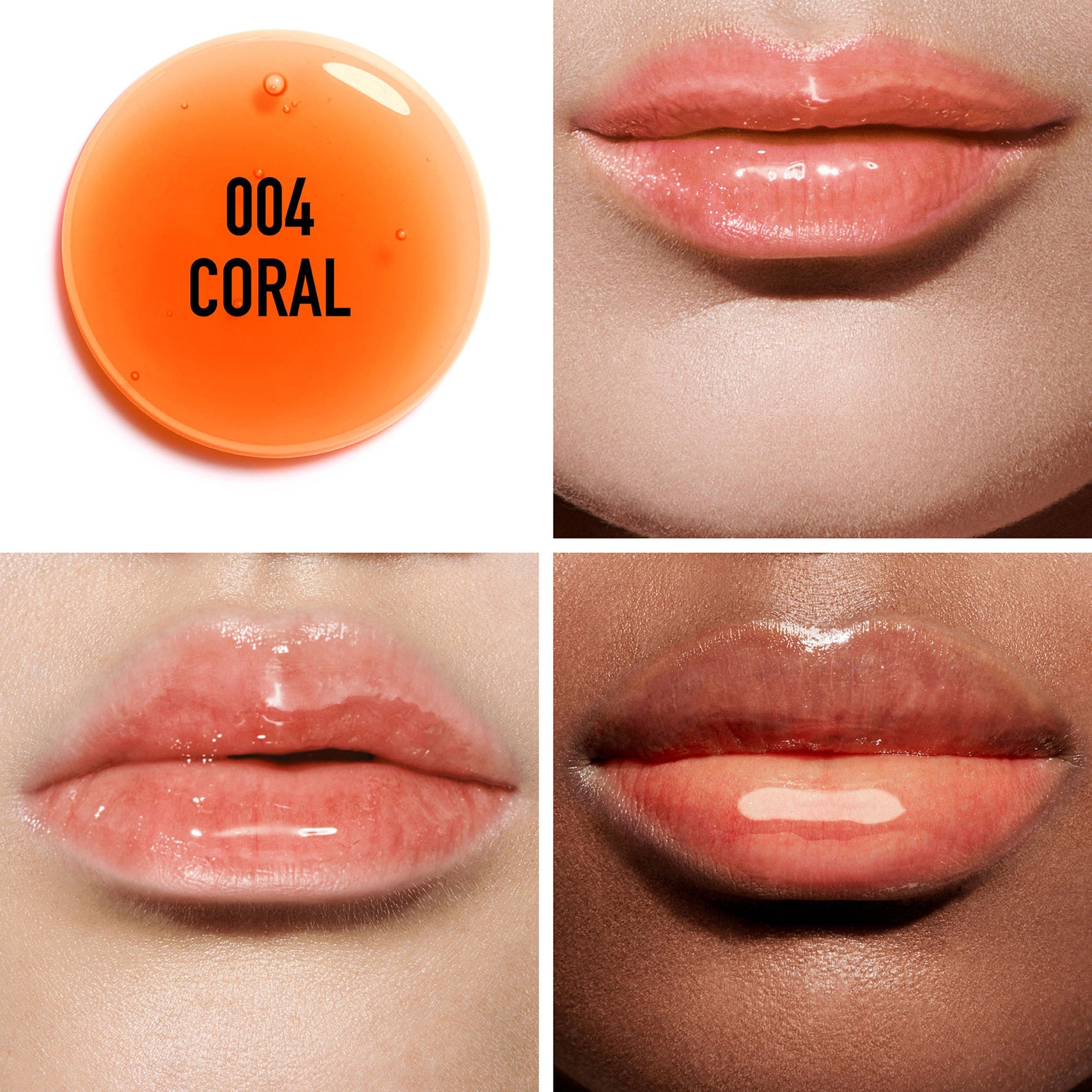 (FASTBERAK) DIOR LIP OIL #004 (CORAL) | 6ML - TESTER (NO BOX)