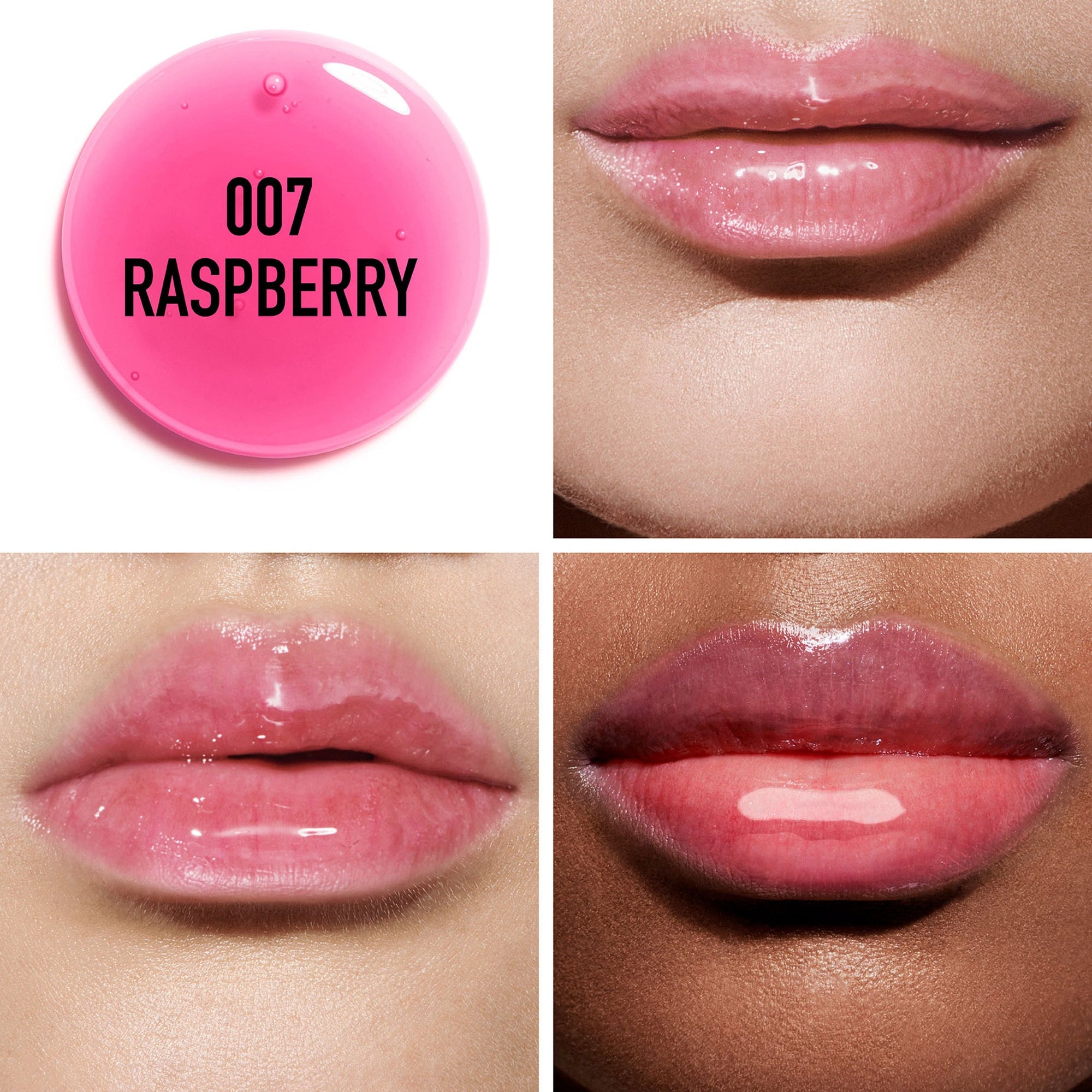 (FASTBERAK) DIOR LIP OIL #007 (RASPBERRY) | 6ML - TESTER (NO BOX)